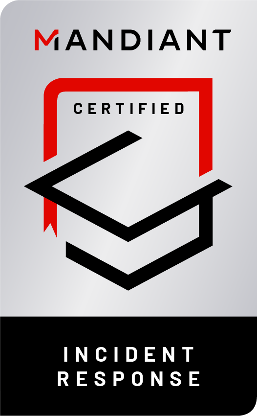 Incident Response Certifications Badge